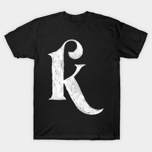 K T-Shirt by Kotolevskiy